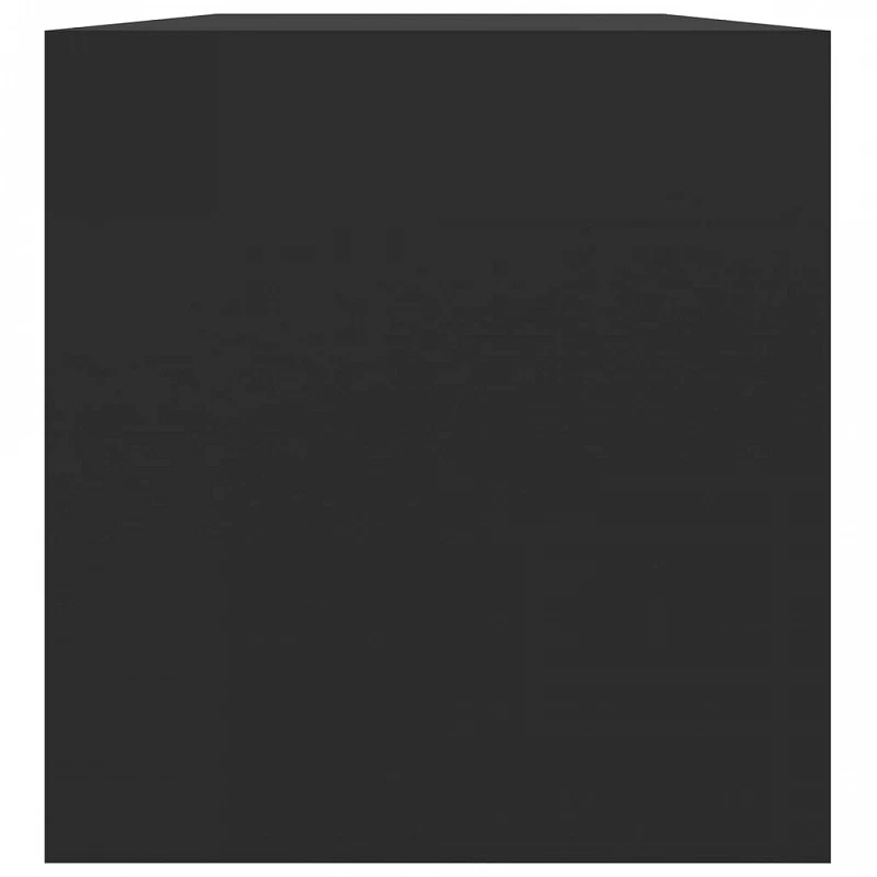 Contenitore Per Vinili Nero 71x34x36 Cm In Legno Multistrato 4 Contenitore Per Vinili Nero 71x34x36 Cm In Legno Multistrato - immagine 4