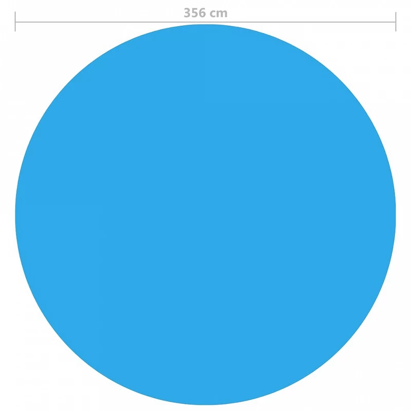 Copertura Per Piscina Blu 356 Cm In PE 4 Copertura Per Piscina Blu 356 Cm In PE - immagine 4