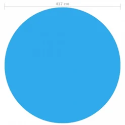 Copertura Per Piscina Blu 417 Cm In PE -Garden Home copertura per piscina blu 417 cm in pe 2