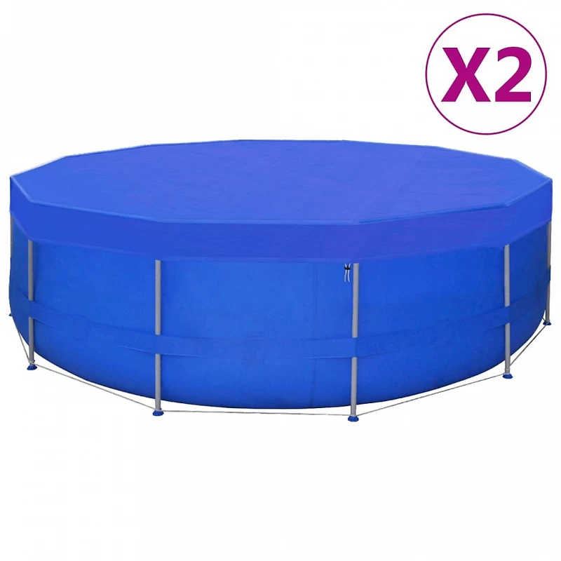 Coperture Per Piscina 2 Pz In PE Rotonde 460 Cm 90 G/m² 1 Coperture Per Piscina 2 Pz In PE Rotonde 460 Cm 90 G/m²