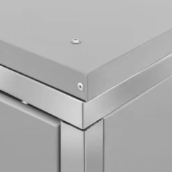 Copri Bidoni Pattume Quadruplo 276,5x77,5x115,5cm Acciaio Inox -Garden Home copri bidoni pattume quadruplo 2765x775x1155cm acciaio inox 8