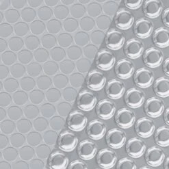 Copripiscina Rettangolare 600x400 Cm In PE Argento -Garden Home copripiscina rettangolare 600x400 cm in pe argento 3