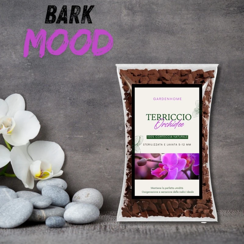 Corteccia Per Orchidee BARKMOOD Speciale Rinvaso 2,5 Lt 2 Corteccia Per Orchidee BARKMOOD Speciale Rinvaso 2,5 Lt - immagine 2