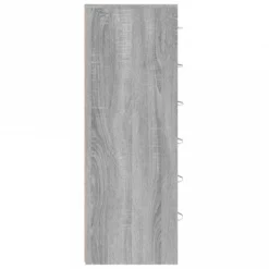 Credenza 6 Cassetti Grigio Sonoma 50x34x96 Cm Legno Multistrato 13 Credenza 6 Cassetti Grigio Sonoma 50x34x96 Cm Legno Multistrato -Garden Home credenza 6 cassetti grigio sonoma 50x34x96 cm legno multistrato 5