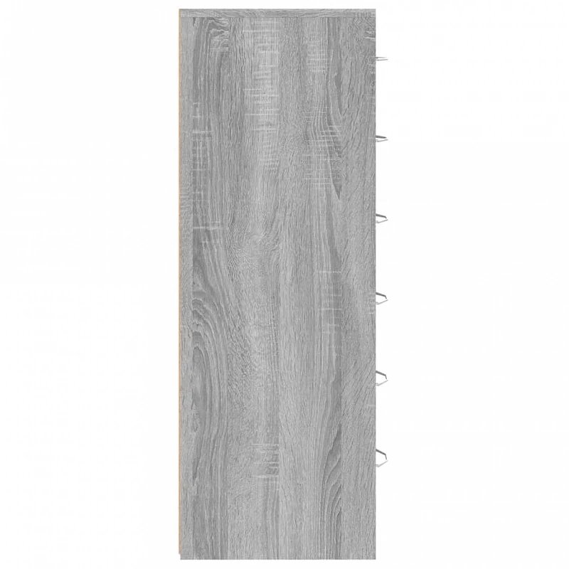 Credenza 6 Cassetti Grigio Sonoma 50x34x96 Cm Legno Multistrato 6 Credenza 6 Cassetti Grigio Sonoma 50x34x96 Cm Legno Multistrato - immagine 6