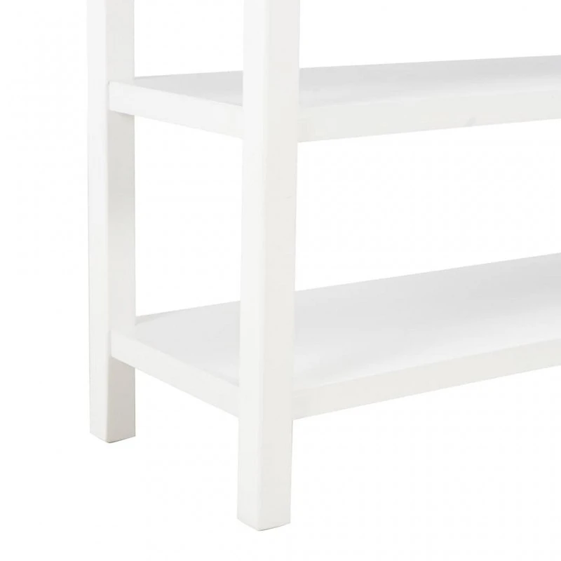 Credenza Bianca 110x35x80 Cm In MDF 7 Credenza Bianca 110x35x80 Cm In MDF - immagine 7