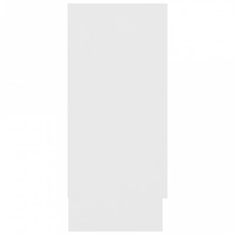Credenza Bianca 120x30,5x70 Cm In Legno Multistrato 6 Credenza Bianca 120x30,5x70 Cm In Legno Multistrato - immagine 6
