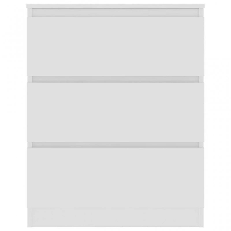 Credenza Bianca 60x35x76 Cm In Legno Multistrato 4 Credenza Bianca 60x35x76 Cm In Legno Multistrato - immagine 4