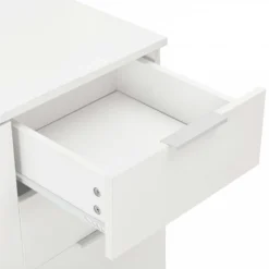 Credenza Bianco Lucido 107x35x80,5 Cm 13 Credenza Bianco Lucido 107x35x80,5 Cm -Garden Home credenza bianco lucido 107x35x76 cm 5