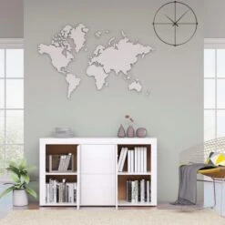 Credenza Bianco Lucido 120x36x69 Cm In Truciolato 10 Credenza Bianco Lucido 120x36x69 Cm In Truciolato -Garden Home credenza bianco lucido 120x36x69 cm in truciolato 2