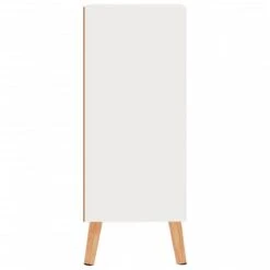 Credenza Bianco Lucido 60x30x72 Cm In Truciolato -Garden Home credenza bianco lucido 60x30x72 cm in truciolato 3