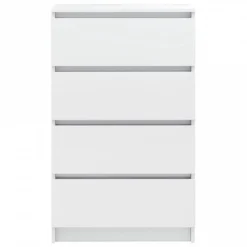 Credenza Bianco Lucido 60x35x98,5 Cm In Legno Compensato -Garden Home credenza bianco lucido 60x35x985 cm in legno compensato 3