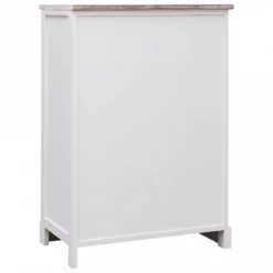 Credenza Con 10 Cassetti Marrone 113x30x79 Cm In Legno -Garden Home credenza con 10 cassetti marrone 113x30x79 cm in legno 5