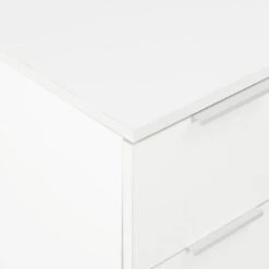 Credenza Con Finitura Lucida Bianca 60x35x80 Cm In Truciolato 15 Credenza Con Finitura Lucida Bianca 60x35x80 Cm In Truciolato -Garden Home credenza con finitura lucida bianca 60x35x80 cm in truciolato 6