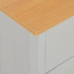 Credenza Grigia 112x35x81 Cm -Garden Home credenza grigia 112x35x81 cm 4