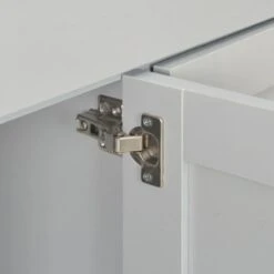 Credenza Grigia 112x35x81 Cm -Garden Home credenza grigia 112x35x81 cm 6