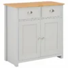 Credenza Grigia 79x35x81 Cm 17 Credenza Grigia 79x35x81 Cm -Garden Home credenza grigia 79x35x81 cm