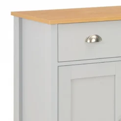 Credenza Grigia 79x35x81 Cm 11 Credenza Grigia 79x35x81 Cm -Garden Home credenza grigia 79x35x81 cm 4