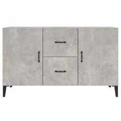 Credenza Grigio Cemento 100x36x60 Cm In Legno Multistrato -Garden Home credenza grigio cemento 100x36x60 cm in legno multistrato 4