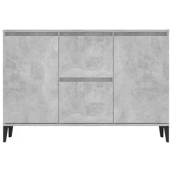 Credenza Grigio Cemento 104x35x70 Cm In Truciolato -Garden Home credenza grigio cemento 104x35x70 cm in truciolato 4