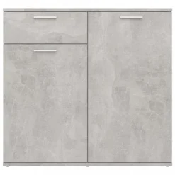 Credenza Grigio Cemento 80x36x75 Cm In Truciolato 14 Credenza Grigio Cemento 80x36x75 Cm In Truciolato -Garden Home credenza grigio cemento 80x36x75 cm in truciolato 5
