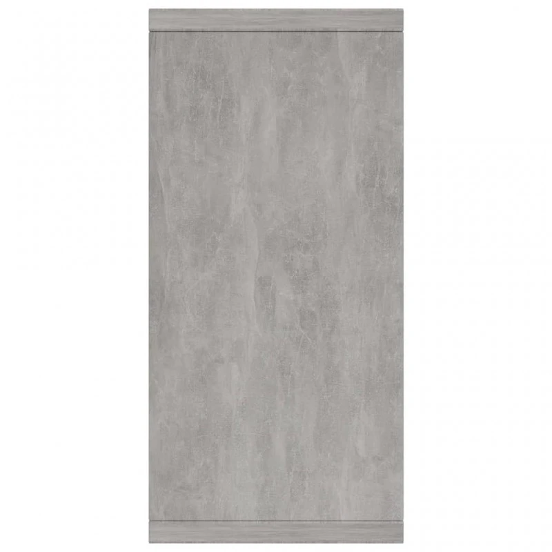 Credenza Grigio Cemento 88x30x65 Cm In Truciolato 5 Credenza Grigio Cemento 88x30x65 Cm In Truciolato - immagine 5