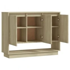 Credenza Rovere Sonoma 97x31x75 Cm In Truciolato 13 Credenza Rovere Sonoma 97x31x75 Cm In Truciolato -Garden Home credenza rovere sonoma 97x31x75 cm in truciolato 5