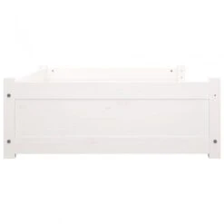 Cuccia Per Cani Bianca 95,5x65,5x28cm In Legno Massello Di Pino -Garden Home cuccia per cani bianca 955x655x28cm in legno massello di pino 5