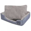 Cuccia Per Cani Con Cuscino Imbottito Taglia XL Grigio -Garden Home cuccia per cani con cuscino imbottito taglia xl grigio