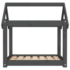 Cuccia Per Cani Grigia 71x55x70 Cm In Legno Massello Di Pino 12 Cuccia Per Cani Grigia 71x55x70 Cm In Legno Massello Di Pino -Garden Home cuccia per cani grigia 71x55x70 cm in legno massello di pino 4