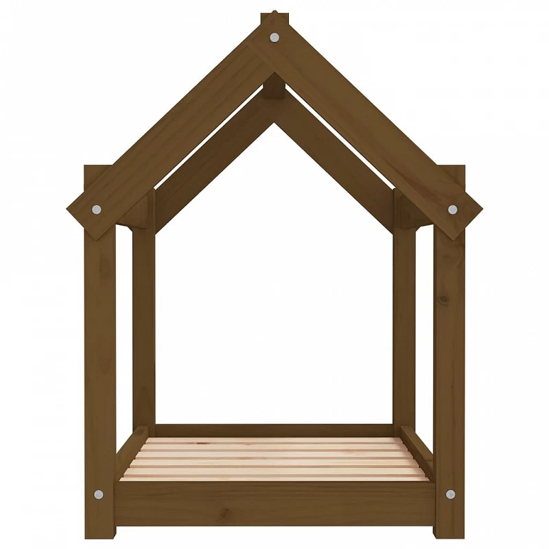 Cuccia Per Cani Miele 71x55x70 Cm In Legno Massello Di Pino 6 Cuccia Per Cani Miele 71x55x70 Cm In Legno Massello Di Pino - immagine 6