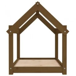 Cuccia Per Cani Miele 81x60x70 Cm In Legno Massello Di Pino -Garden Home cuccia per cani miele 81x60x70 cm in legno massello di pino 5