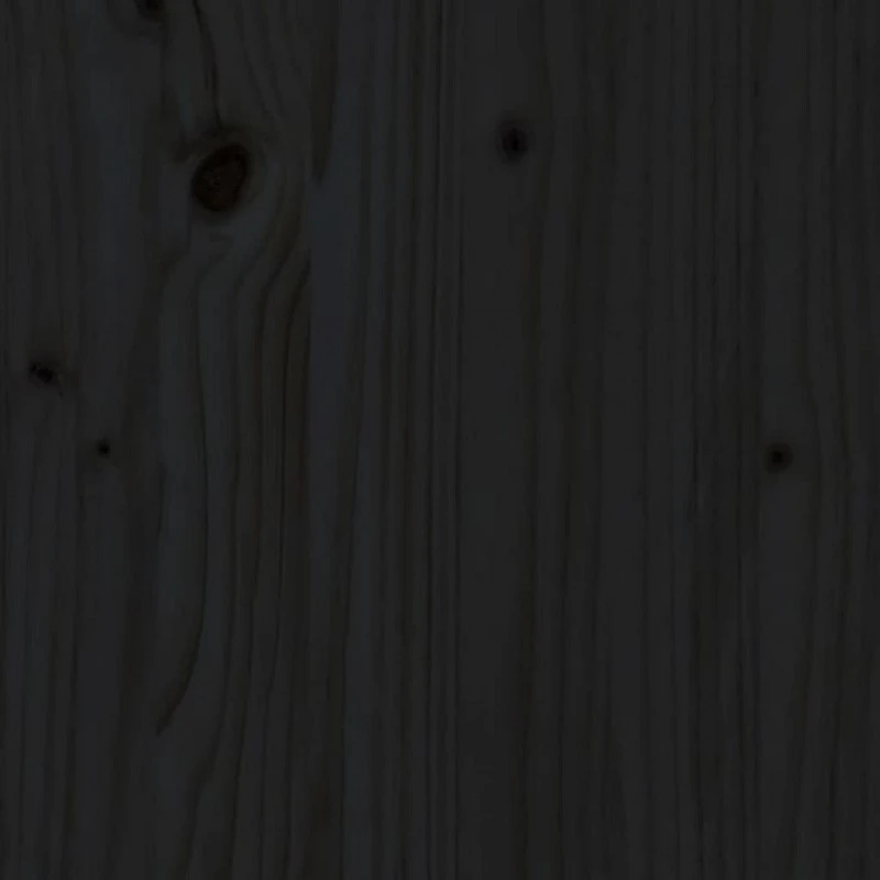 Cuccia Per Cani Nera 55,5x45,5x28cm In Legno Massello Di Pino 7 Cuccia Per Cani Nera 55,5x45,5x28cm In Legno Massello Di Pino - immagine 7