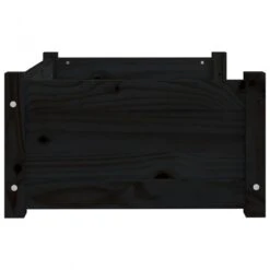 Cuccia Per Cani Nera 65,5x50,5x28cm In Legno Massello Di Pino -Garden Home cuccia per cani nera 655x505x28cm in legno massello di pino 5