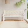 Cuscini Panca Giardino 2pz Bianco Crema 180x50x7 Tessuto Oxford 14 Cuscini Panca Giardino 2pz Bianco Crema 180x50x7 Tessuto Oxford -Garden Home cuscini panca giardino 2pz bianco crema 180x50x7 tessuto oxford