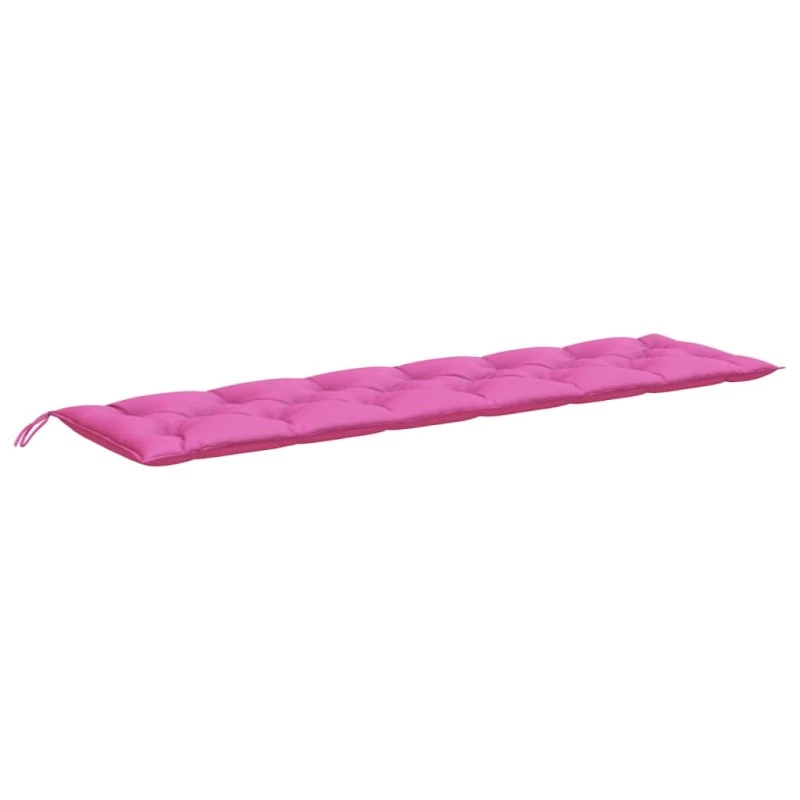 Cuscini Per Panca Da Giardino 2 Pz Rosa 200x50x7 Cm In Tessuto 4 Cuscini Per Panca Da Giardino 2 Pz Rosa 200x50x7 Cm In Tessuto - immagine 4