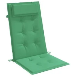 Cuscini Per Sedia Con Schienale Alto 2 Pz Verde Tessuto Oxford 10 Cuscini Per Sedia Con Schienale Alto 2 Pz Verde Tessuto Oxford -Garden Home cuscini per sedia con schienale alto 2 pz verde tessuto oxford 2