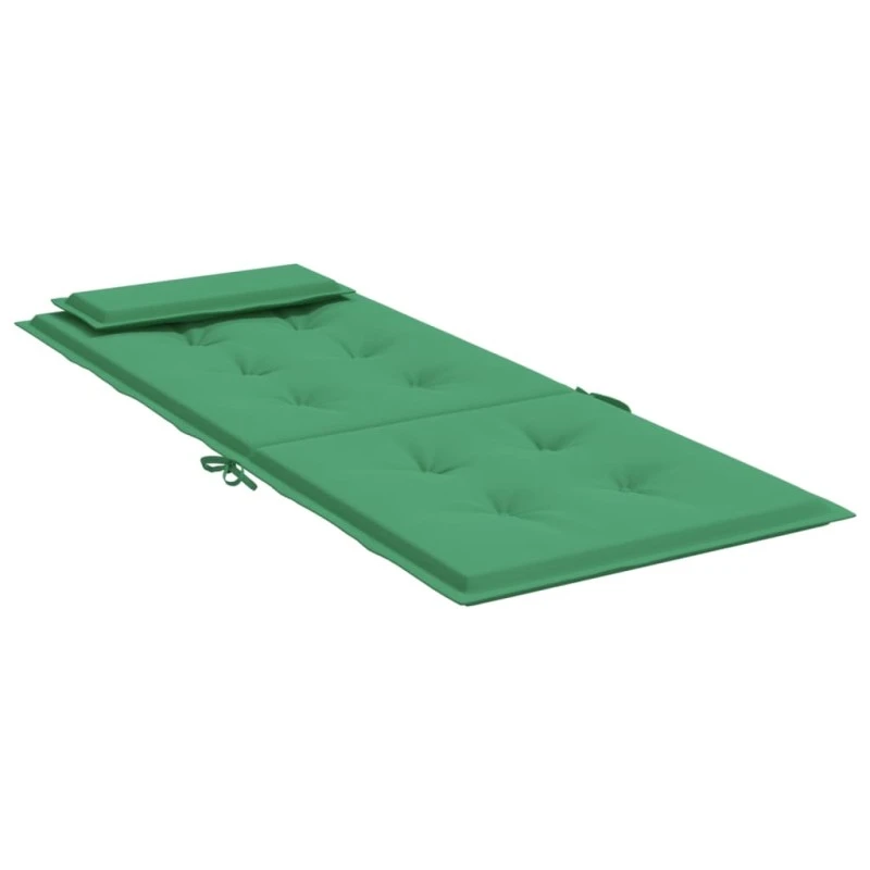 Cuscini Per Sedia Con Schienale Alto 2 Pz Verde Tessuto Oxford 5 Cuscini Per Sedia Con Schienale Alto 2 Pz Verde Tessuto Oxford - immagine 5