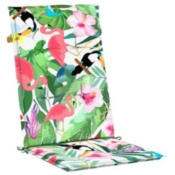 Cuscini Per Sedia Con Schienale Alto 4pz Multicolore In Tessuto 11 Cuscini Per Sedia Con Schienale Alto 4pz Multicolore In Tessuto -Garden Home cuscini per sedia con schienale alto 4pz multicolore in tessuto 3