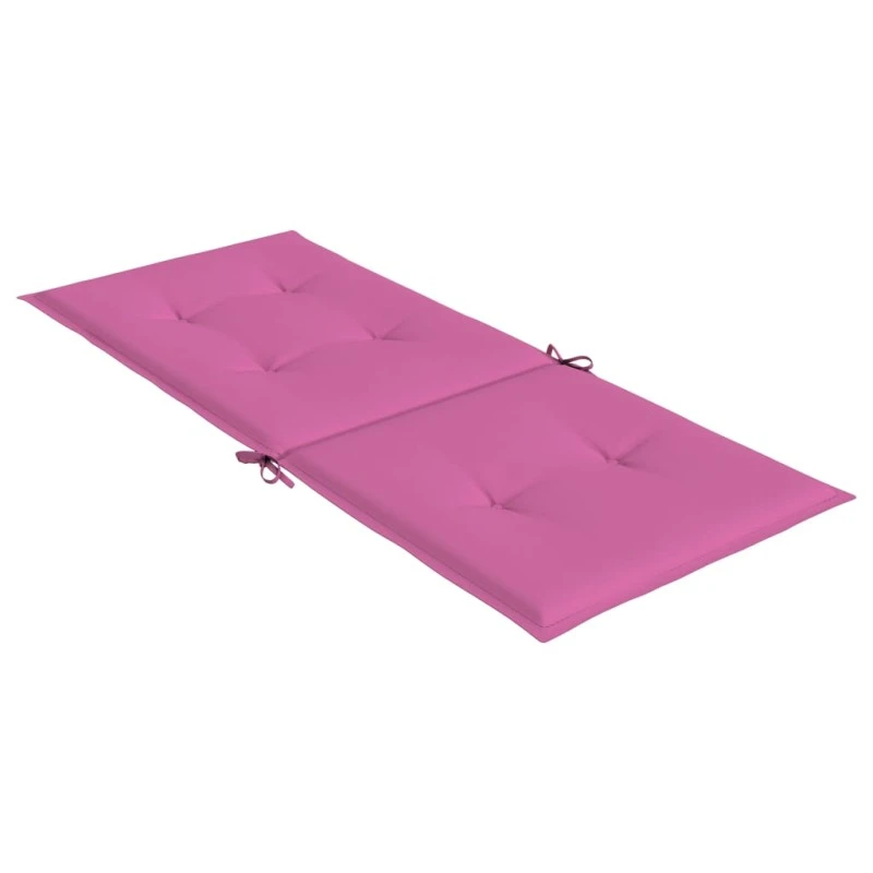 Cuscini Per Sedia Con Schienale Alto 4pz Rosa In Tessuto 5 Cuscini Per Sedia Con Schienale Alto 4pz Rosa In Tessuto - immagine 5