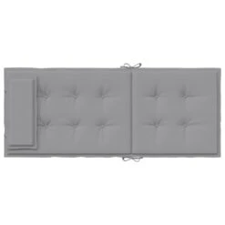 Cuscini Per Sedia Schienale Alto 2 Pz Grigio Tessuto Oxford 13 Cuscini Per Sedia Schienale Alto 2 Pz Grigio Tessuto Oxford -Garden Home cuscini per sedia schienale alto 2 pz grigio tessuto oxford 5
