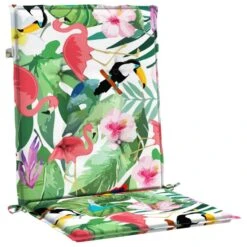 Cuscini Per Sedia Schienale Basso 6 Pz Multicolore In Tessuto 11 Cuscini Per Sedia Schienale Basso 6 Pz Multicolore In Tessuto -Garden Home cuscini per sedia schienale basso 6 pz multicolore in tessuto 3