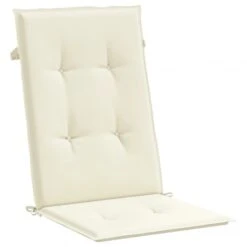 Cuscini Per Sedie 6 Pz Crema 120x50x3 Cm In Tessuto -Garden Home cuscini per sedie 6 pz crema 120x50x3 cm in tessuto 3