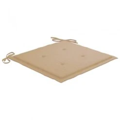 Cuscini Per Sedie Da Giardino 6 Pz Beige 50x50x3 Cm In Tessuto -Garden Home cuscini per sedie da giardino 6 pz beige 50x50x3 cm in tessuto 1