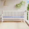 Cuscino Panca Giardino Righe Bianche E Blu 200x50x3 Cm Tessuto 19 Cuscino Panca Giardino Righe Bianche E Blu 200x50x3 Cm Tessuto -Garden Home cuscino panca giardino righe bianche e blu 200x50x3 cm tessuto
