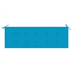 Cuscino Per Panca Da Giardino Blu 150x50x3 Cm -Garden Home cuscino per panca da giardino blu 150x50x3 cm 2