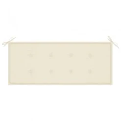 Cuscino Per Panca Da Giardino Crema 120x50x3 Cm -Garden Home cuscino per panca da giardino crema 120x50x3 cm 2