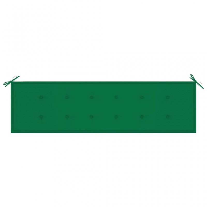 Cuscino Per Panca Da Giardino Verde 180x50x3 Cm 3 Cuscino Per Panca Da Giardino Verde 180x50x3 Cm - immagine 3