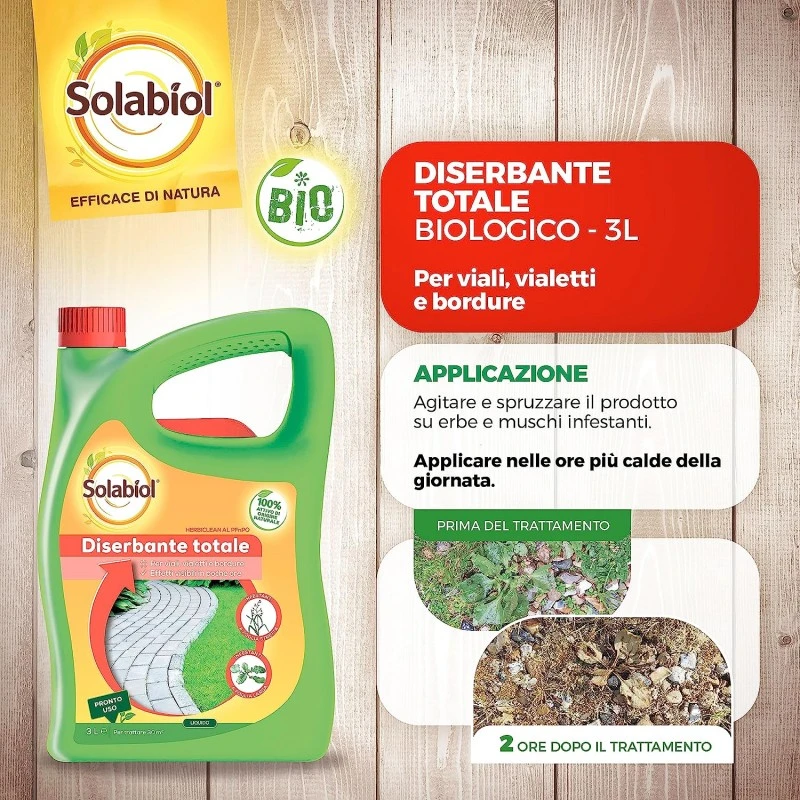 Diserbante BIO Herbiclean 3 Lt AL 3 Diserbante BIO Herbiclean 3 Lt AL - immagine 3