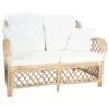 Divano A 2 Posti In Rattan -Garden Home divano a 2 posti in rattan